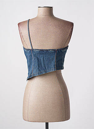 Top stretch fines bretelles bleu MISS SIXTY femme
