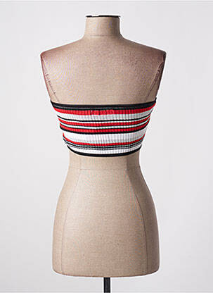 Top stretch sans manche rouge MISS SIXTY femme