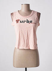 Débardeur rose REPLAY pour femme seconde vue