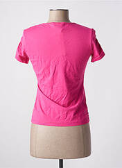 T-shirt rose REPLAY pour femme seconde vue