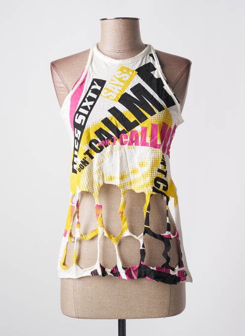 Débardeur beige MISS SIXTY pour femme