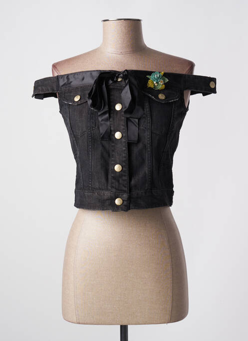 Top noir WE ARE REPLAY pour femme