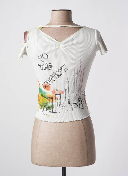 T-shirt gris REPLAY pour femme