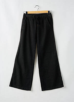 Pantalon droit fermeture zippée sous rabat boutonné noir DIESEL femme