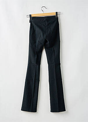Pantalon droit fermeture zippée sous rabat avec crochet gris MISS SIXTY femme