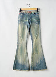 Jean coupe flare poches bleu MISS SIXTY femme