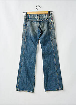 Jeans coupe droite poches bleu DIESEL femme