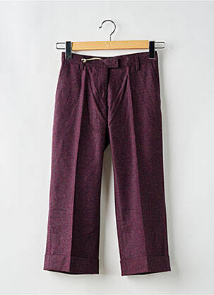Pantacourt coupe droite violet MISS SIXTY femme