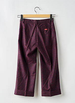 Pantacourt coupe droite violet MISS SIXTY femme