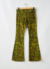 Pantalon flare vert MISS SIXTY pour femme seconde vue
