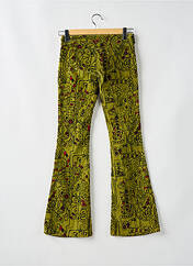 Pantalon flare vert MISS SIXTY pour femme seconde vue