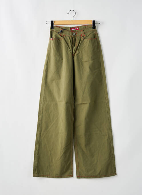 Pantalon flare vert KILLAH pour femme