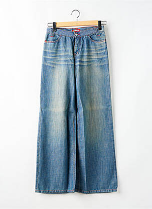 Jean coupe flare poches bleu KILLAH femme