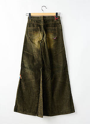 Pantalon flare coupe évasée vert KILLAH femme