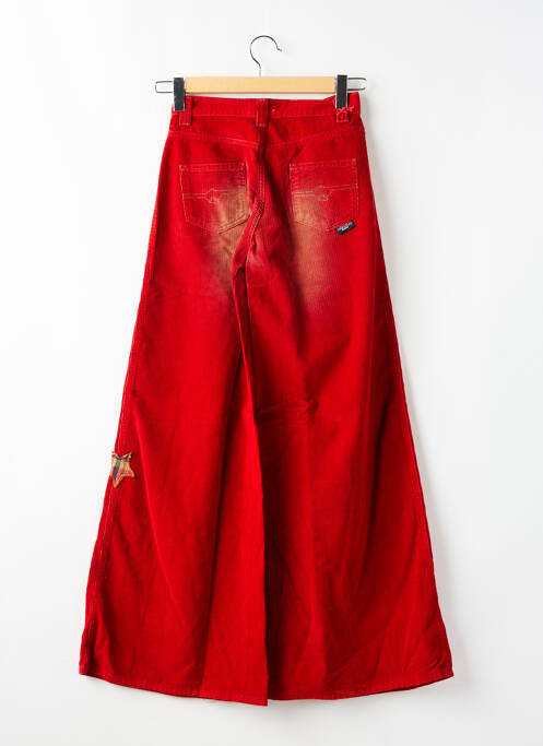 Pantalon flare rouge KILLAH pour femme