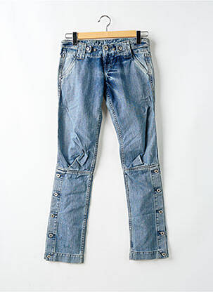 Jeans coupe slim tissage brut taille normale bleu DIESEL femme