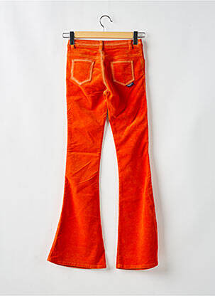 Pantalon flare stretch taille normale orange KILLAH femme