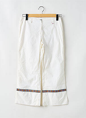 Pantalon droit taille normale taille normale beige MISS SIXTY femme