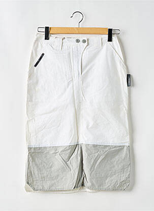 Jupe mi-longue doublure textile gris KILLAH femme