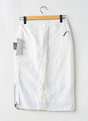 Jupe mi-longue doublure textile gris KILLAH femme