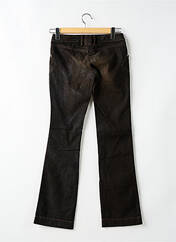 Jeans coupe droite marron DIESEL pour femme seconde vue