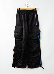 Pantalon cargo noir KILLAH pour femme seconde vue