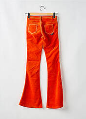 Pantalon flare orange KILLAH pour femme seconde vue