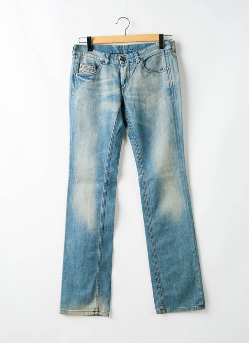 Jeans coupe droite taille normale taille normale bleu DIESEL femme