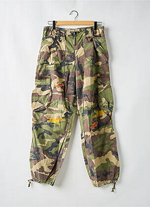 Pantalon cargo poches taille normale vert MISS SIXTY femme