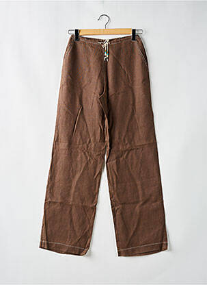 Pantalon droit taille élastique taille normale marron MISS SIXTY femme