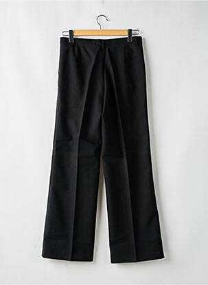 Pantalon droit fermeture zippée sous rabat boutonné taille normale noir MISS SIXTY femme