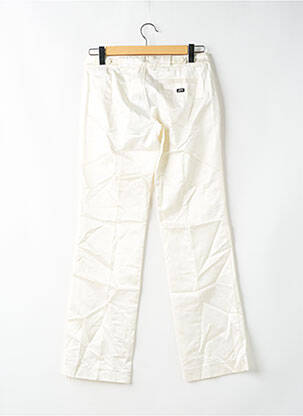 Pantalon chino fermeture zippée sous rabat boutonné taille normale beige MISS SIXTY femme