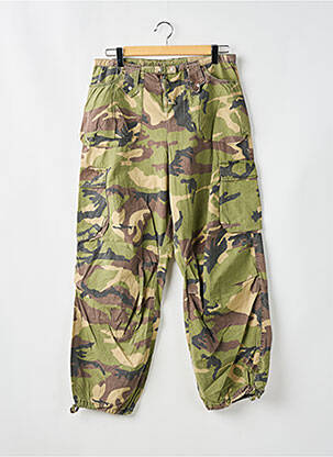 Pantalon cargo coupe droite taille normale vert MISS SIXTY femme