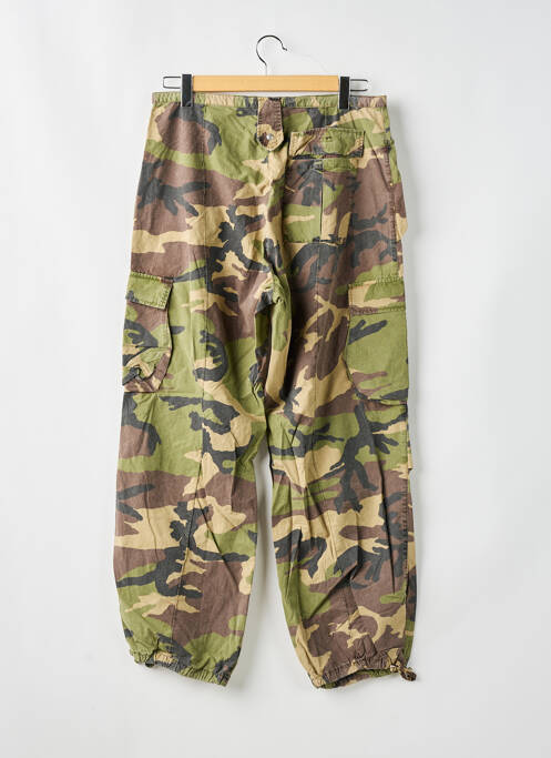 Pantalon cargo coupe droite taille normale vert MISS SIXTY femme