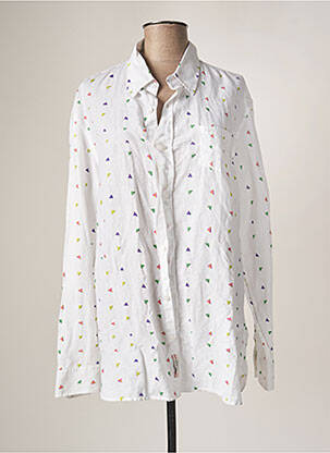 Chemise manches longues blanc GUESS homme