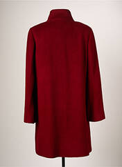 Manteau long rouge DEVERNOIS pour femme seconde vue