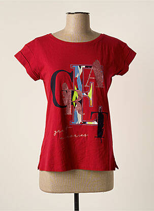 T-shirt rouge STREET ONE pour femme