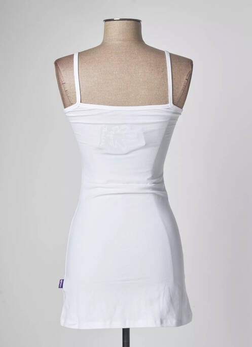 Robe courte blanc TEALER pour femme