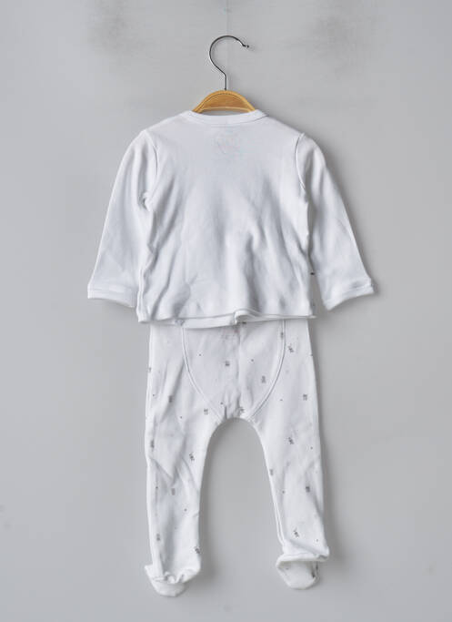 Ensemble haut/bas blanc ABSORBA pour enfant