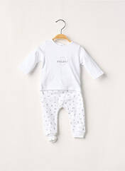 Ensemble haut/bas blanc ABSORBA pour enfant seconde vue