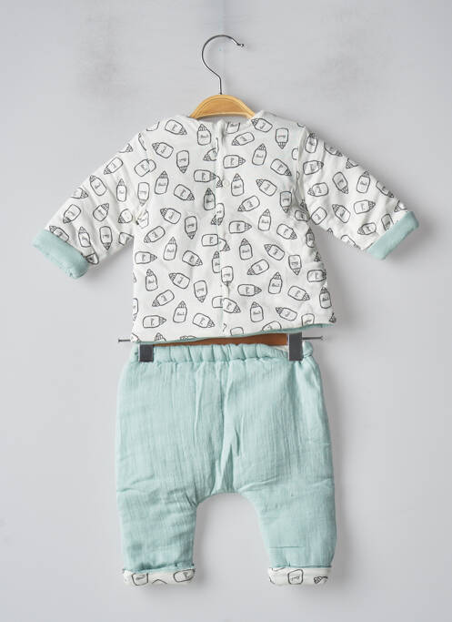 Ensemble haut/bas vert ABSORBA pour enfant