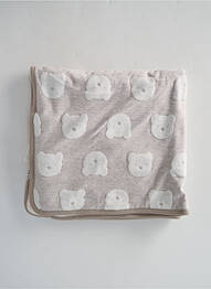 Plaid taupe ABSORBA enfant