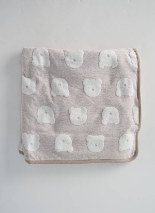 Plaid taupe ABSORBA pour enfant