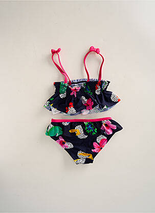 Maillot de bain 1 pièce bleu CATIMINI fille