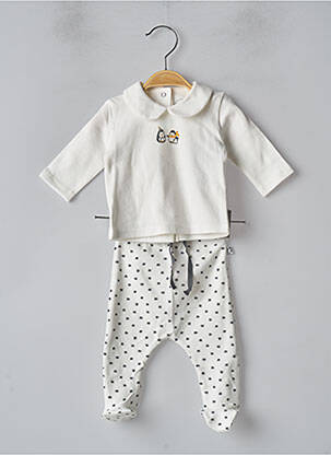 Ensemble haut/bas ecru ABSORBA enfant