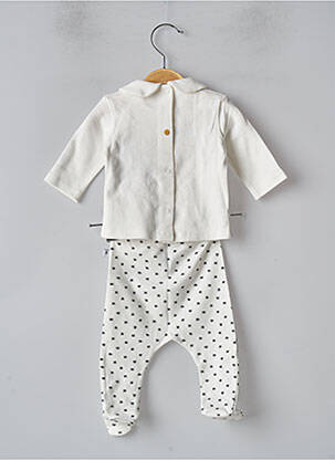 Ensemble haut/bas ecru ABSORBA enfant