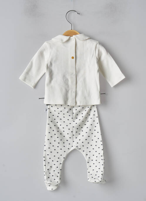 Ensemble haut/bas ecru ABSORBA pour enfant