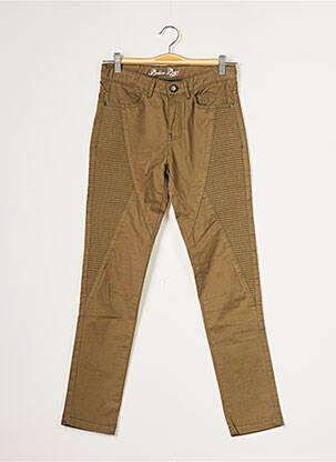 Pantalon slim kaki BECKARO fille