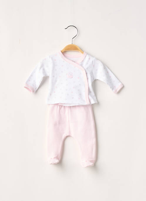 Ensemble haut/bas rose ABSORBA pour fille