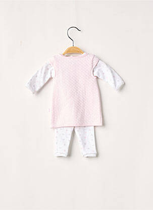 Ensemble haut/bas rose ABSORBA fille